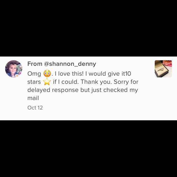 White Sapphire Promise Ring Size 6 - Picture 8 of 8